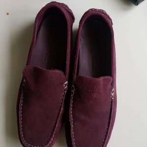 Cole Haan Country Plum Suede Loafer 8B